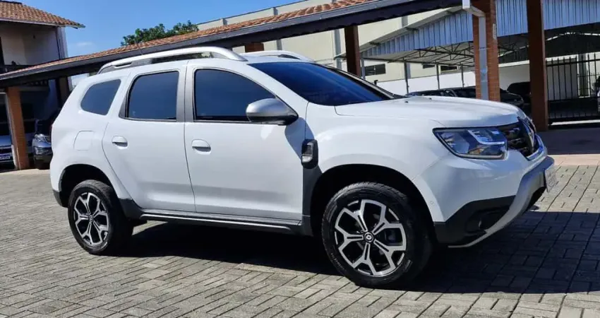 Renault Duster Iconic 1.6 16V Flex Aut.  - Branca - 2020/2021
