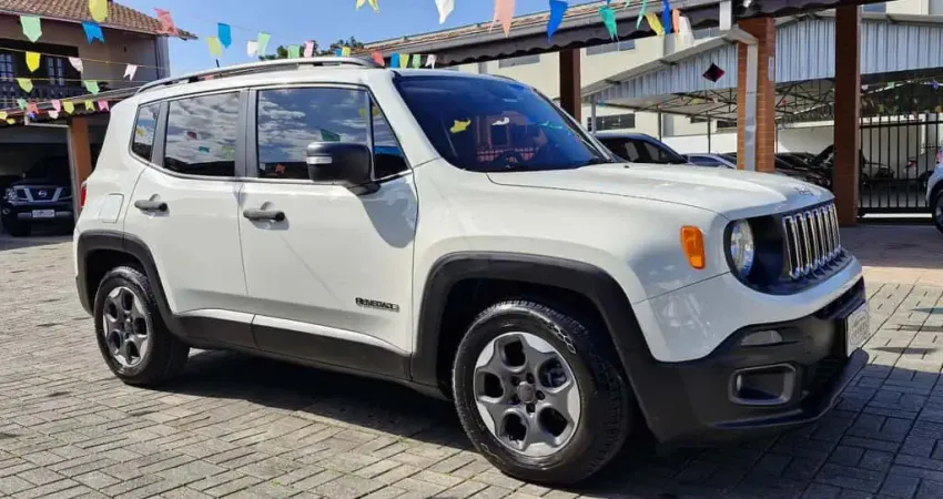 Jeep Renegade Sport 1.8 4x2 Flex 16V Aut.  - Branca - 2016/2016