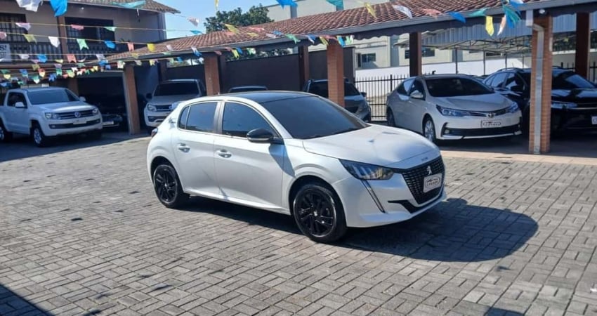 Peugeot 208 Style 1.0 Flex 6V 5p Mec.  - Branca - 2023/2024