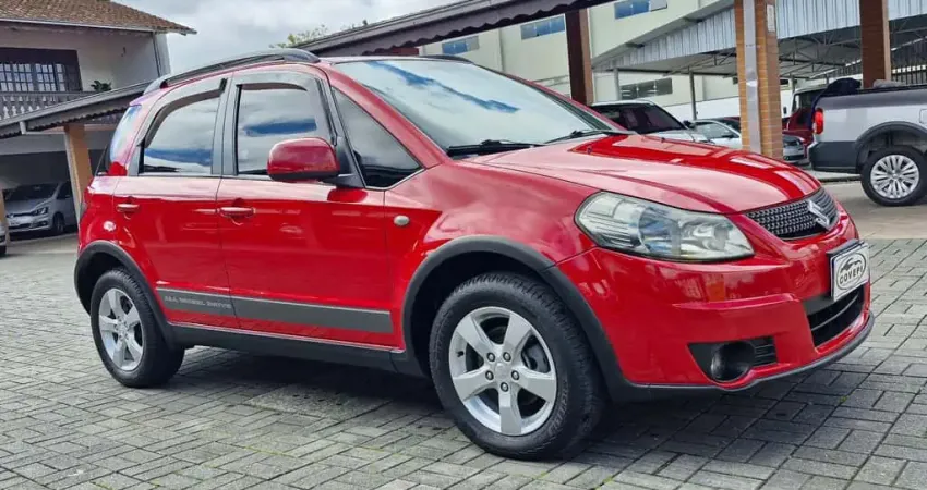 Suzuki SX4 2.0 16V 145cv 4WD 5p Mec.  - Vermelha - 2012/2012
