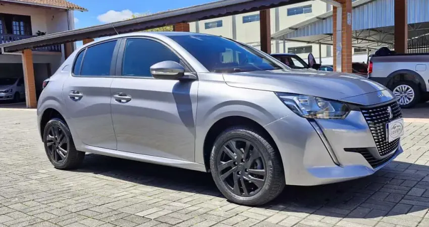 Peugeot 208 Allure 1.6 Flex 16V 5p Aut.  - Prata - 2022/2023