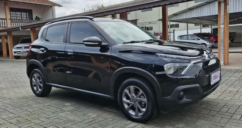 Citroën C3 Feel 1.0 Flex 6V 5p Mec.  - Preta - 2022/2023