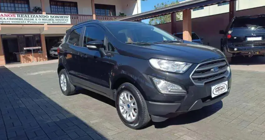 Ford EcoSport SE 1.5 12V Flex 5p Aut.  - Preta - 2018/2019