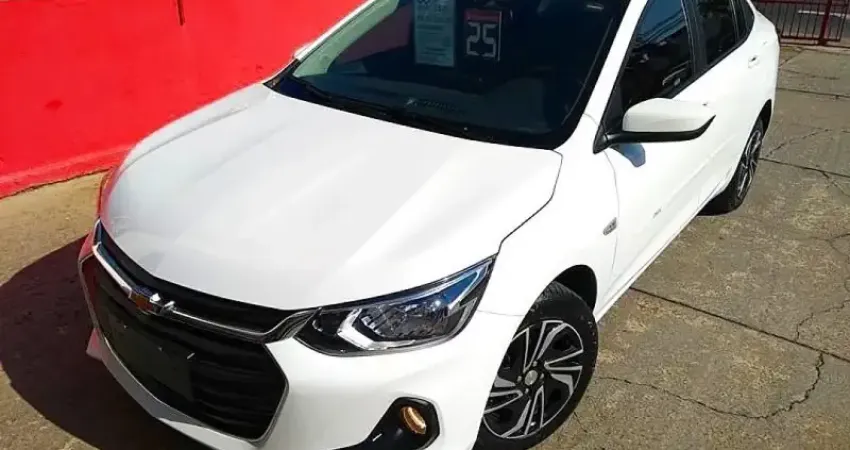 CHEVROLET NOVO ONIX PLUS SEDAN LT TURBO *CÂMBIO MANUAL 6M *18.000KM