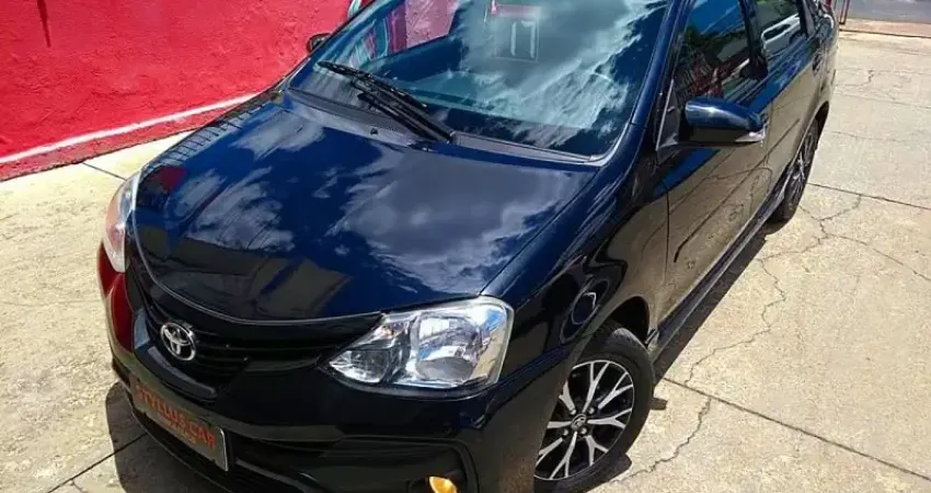 TOYOTA ETIOS SEDAN PLATINUM 1.5DUAL-VVTI AUTOMÁTICO  *ÚNICO DONO