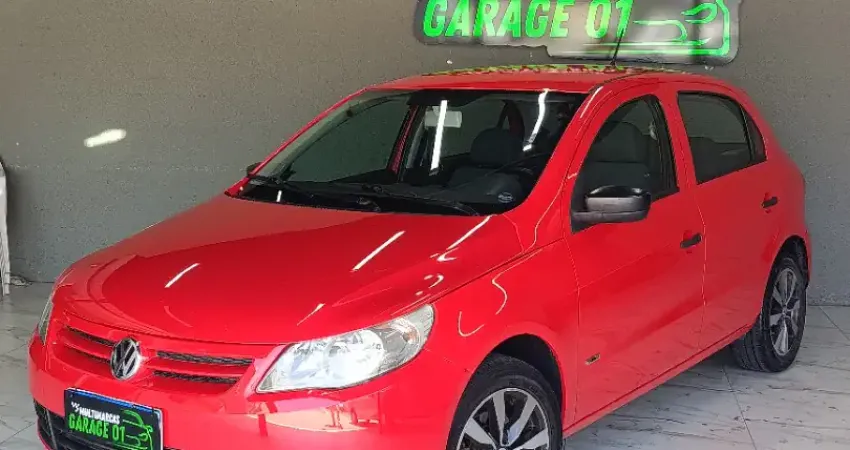 GOL G5 1.0 – 2010  Cor Vermelha de fábrica / linda / exclusiva
