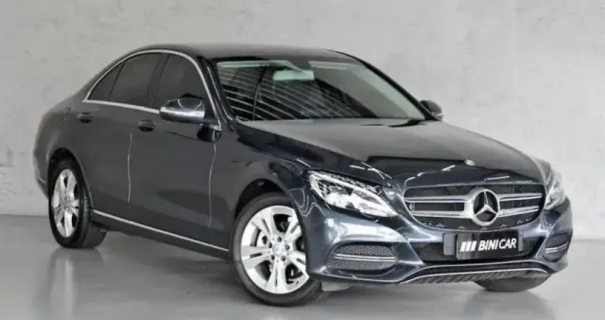 MERCEDES-BENZ  C180 1.6 TURBO 2015 - Câmbio automático de 7 velocidades