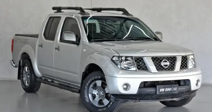 FRONTIER LE ATTACK CD TURBO DIESEL 4X4 2.5 2013 - Câmbio automático de 5 marchas