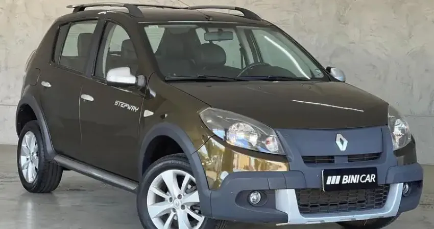 	RENAULT SANDERO STEPWAY 1.6 16VA 2012 - Custo beneficio bacana!!!