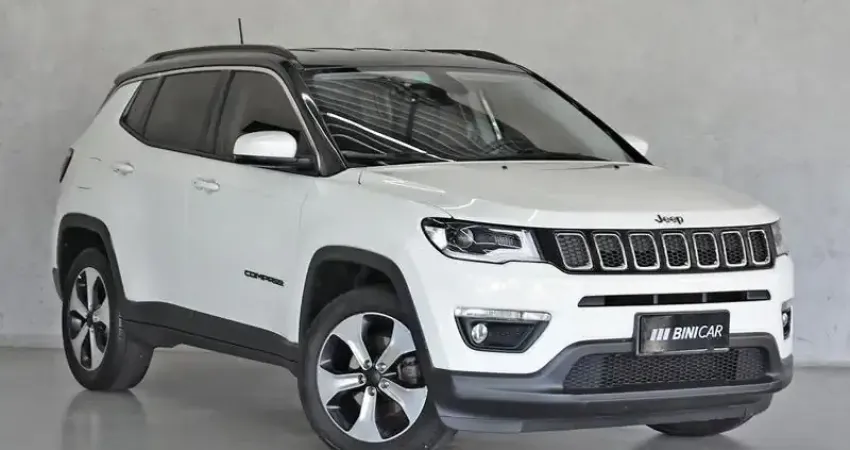 JEEP COMPASS LONGITUDE 2.0 4x2 FLEX 16V AUT 2018  - O Suv mais desejado do mercado.