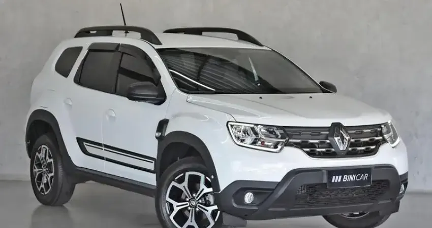 RENAULT DUSTER ICONIC PLUS 1.3 TB FLEX AUTOMÁTICO 2023 - A melhor versão já lançada.