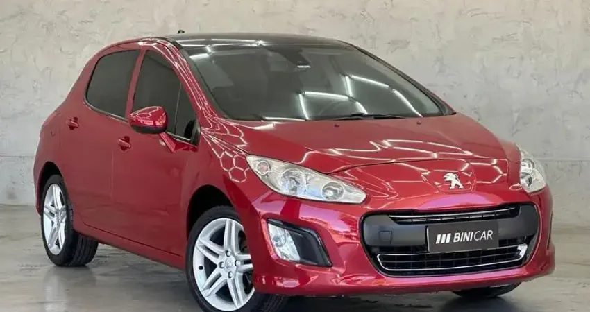 PEUGEOT 308 ALLURE 2.0 FLEX 16V 5P MEC 2013 - Estilo e conforto pagando pouco!!!