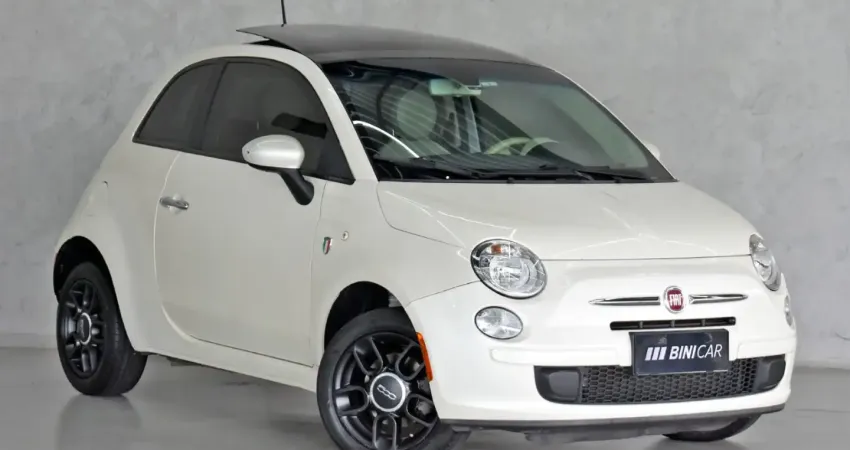 	FIAT 500 1.4 CULT DUAL 2012 - O clássico fiat 500 disponivel conosco!!!