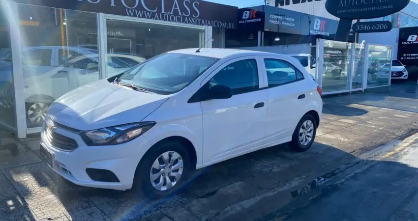 CHEVROLET/ ONIX 1.0 JOY 2019 COMPLETO UNICO DONO - IMPECAVEL!!