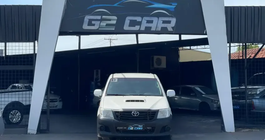 // TOYOTA HILUX CS 3.0 TDI 4X4 // BRANCA // ÓTIMO ESTADO DE CONSERVAÇÃO //