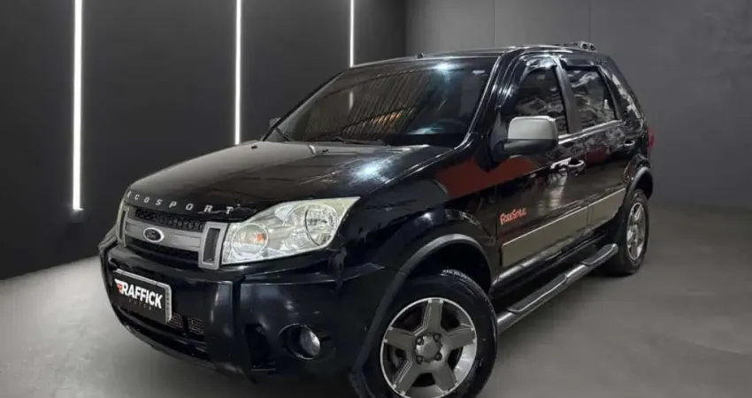 Ford EcoSport XLT FREESTYLE 1.6 Flex 8V 5p - Preta - 2009/2009