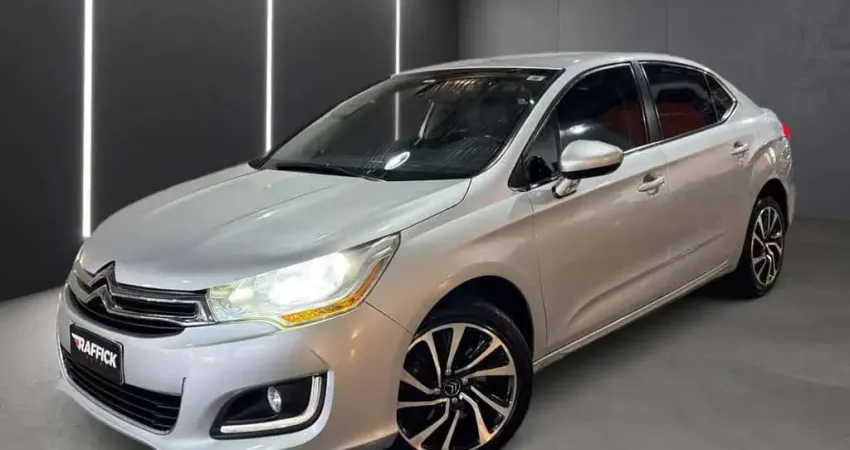 Citroën C4 LOUNGE Tendance 1.6 Turbo 4p Aut  - Prata - 2014/2015