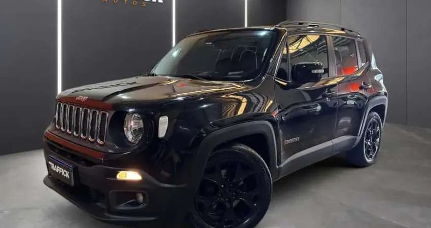 Jeep Renegade Longitude 1.8 4x2 Flex 16V Aut.  - Preta - 2016/2016