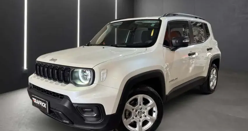 Jeep Renegade Sport T270 1.3 TB 4x2 Flex Aut. - Branca - 2023/2024
