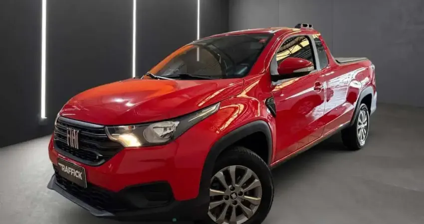 Fiat Strada Freedom 1.3 Flex 8V  CS Plus  - Vermelha - 2024/2025