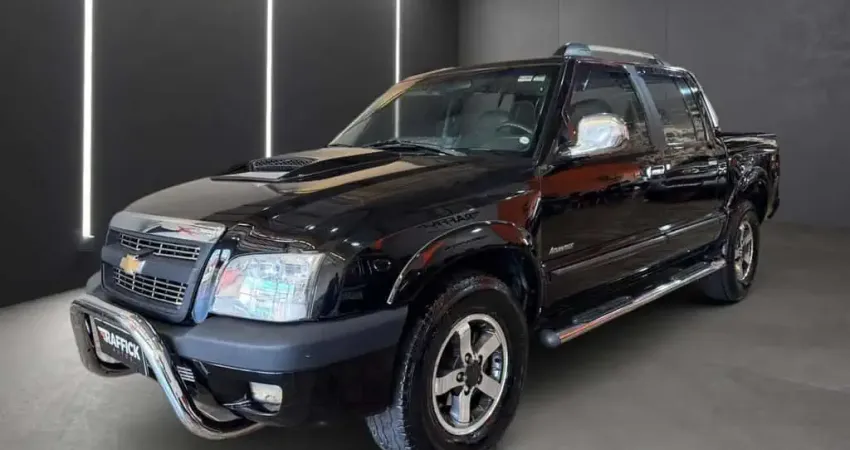 Chevrolet S-10 Pick-up S10 P-Up Advant. 2.4/2.4 MPFI F.Power CD - Preta - 2008/2008