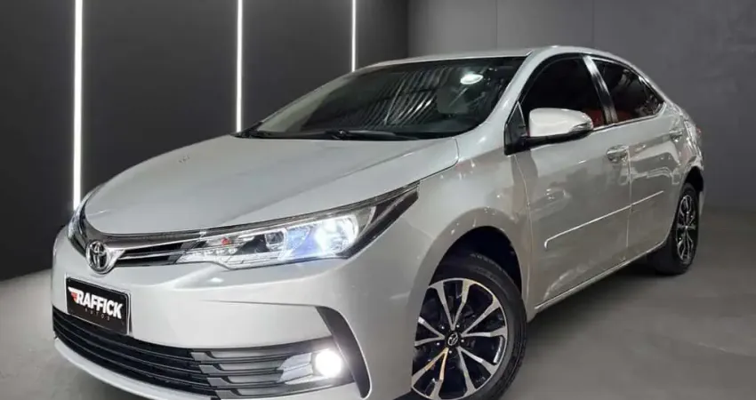 Toyota Corolla GLi Upper 1.8 Flex 16V Aut.  - Prata - 2017/2018