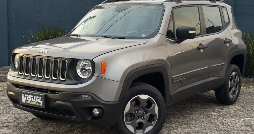 Jeep Renegade Longitude 2.0 Turbo Diesel 4x4 2017 – 84.000 km – Suspensão Levemente Elevada –  Excel