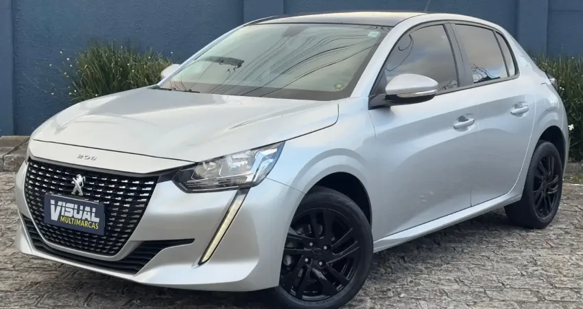 Peugeot 208 Active Pack 1.6 Automático 2021 – 69.000 km – Teto Panorâmico – Impecável