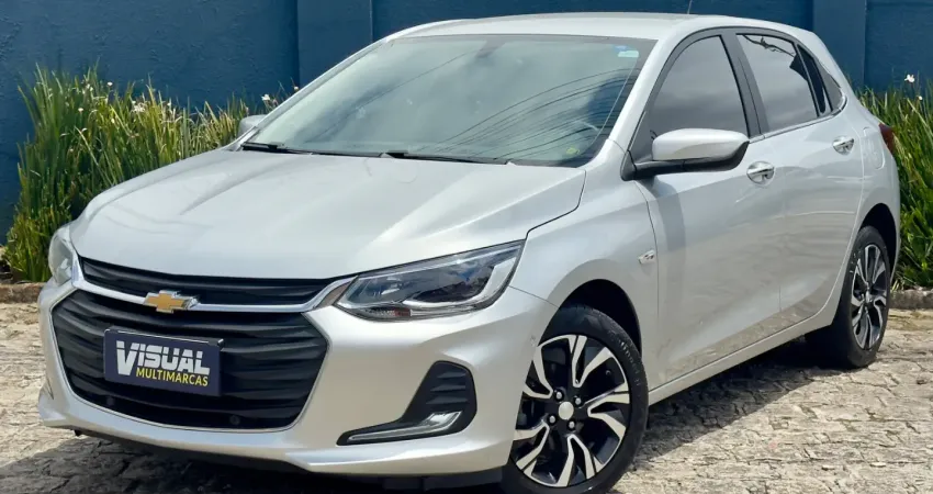 Chevrolet Onix Hatch Premier II 1.0 Turbo Automático 2023 – Único Dono – 33.000 km – Revisado na Con