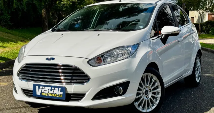 Ford New Fiesta Titanium 2016 – 71.000 km – Branco – Veículo para exigentes - Qualidade muito avança