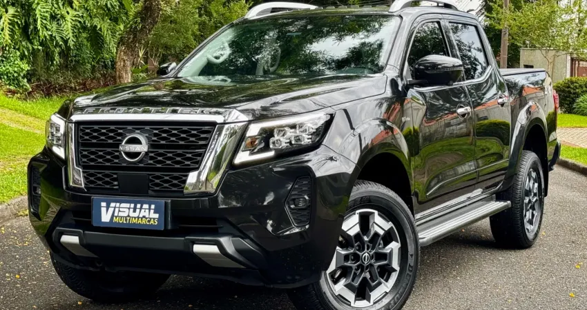 Nissan Frontier Platinum 2024 – 49.000 km – Preto Premium – Revisada na Concessionária – Extrema Pro