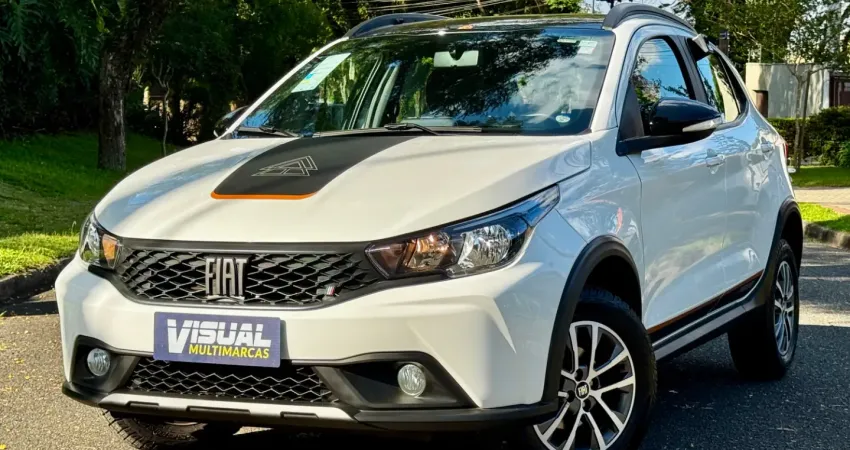 Fiat Argo Trekking 1.3 CVT 2025 – Apenas 14.000 km – Cor Branca – Revisado na Concessionária – Extre