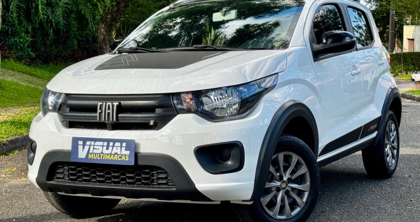 Fiat Mobi Trekking 2022 – 60.000 km – Branco – Para Exigentes