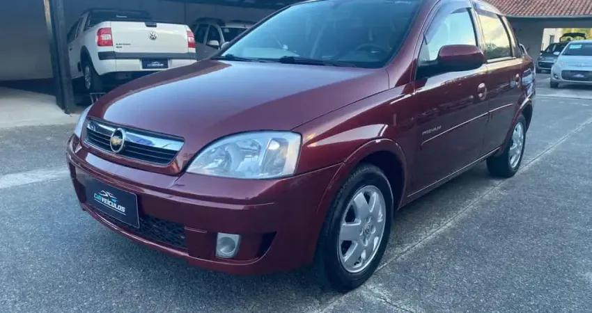 Chevrolet Corsa Sedan M/ PREMIUM - Vermelha - 2009/2009