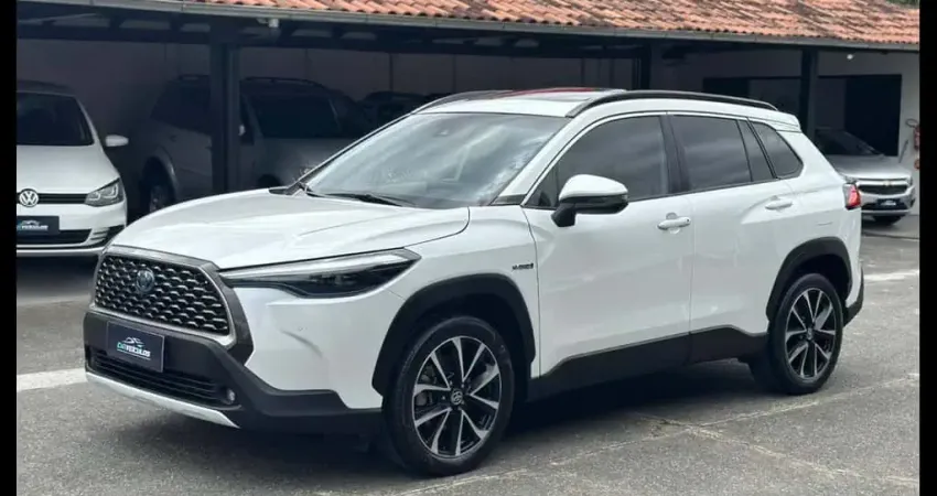 Toyota Corolla Cross XRX Hybrid - Branca - 2021/2022