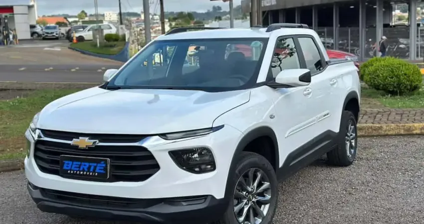 Chevrolet Montana 1.2 Turbo Flex LT 4p Mec. - Branca - 2023/2023