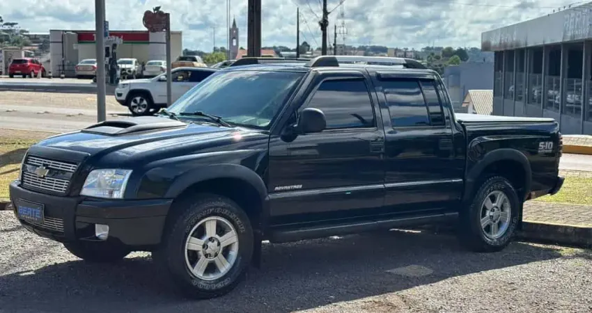 Chevrolet S-10 Pick-up Advant. 2.4 F.Power CD - Preta - 2009/2010