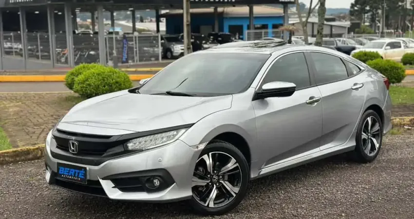 Honda Civic Sedan Touring 1.5 Turbo Aut. - Prata - 2017/2017