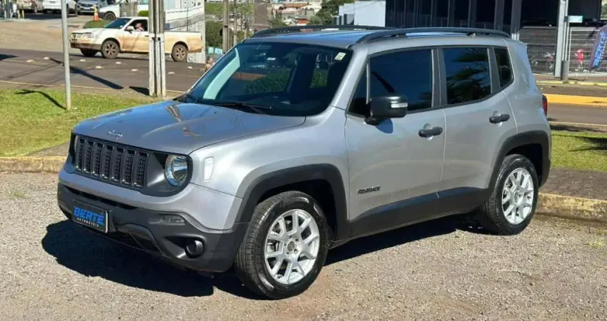 Jeep Renegade Sport 1.8 4x2 Flex Aut. - Prata - 2018/2019