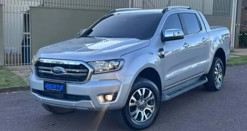 Ford Ranger  Limited 3.2 4x4 CD Diesel Aut. - Prata - 2020/2021