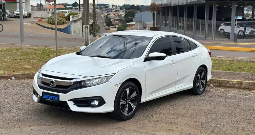 Honda Civic Sedan EX 2.0 Flex - Branca - 2016/2017