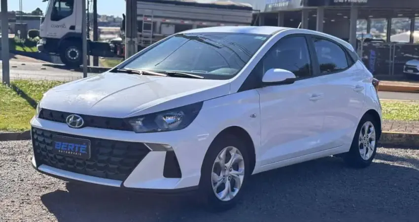 Hyundai HB20 Sense Plus 1.0 Flex - Branca - 2024/2025