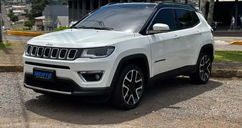 Jeep Compass Limited 2.0 4x2 Flex Aut. - Branca - 2021/2021