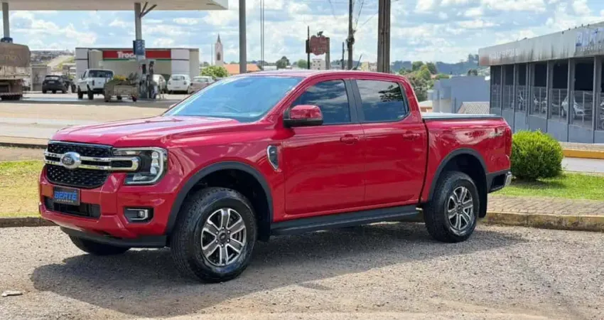 Ford Ranger XLT 3.0 4x4 CD TB Die. Aut. - Vermelha - 2024/2024