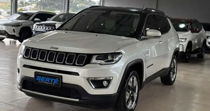 Jeep Compass Limited 2.0 4x2 Flex Aut. - Branca - 2017/2018