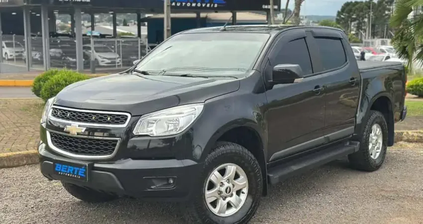 Chevrolet S-10 Pick-up Pick-Up LT 2.4 F.Power 4x2 CD - Preta - 2014/2014