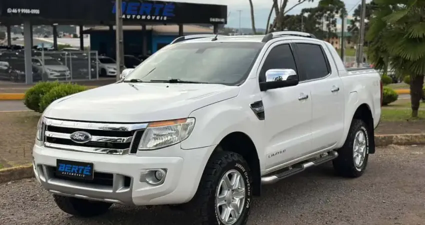 Ford Ranger Limited 3.2 4x4 CD Diesel Aut. - Branca - 2013/2014