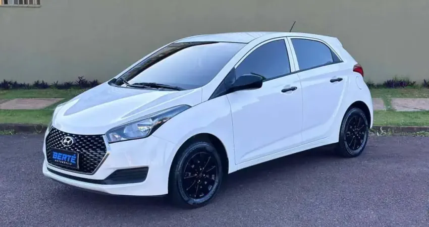 Hyundai HB20 Unique 1.0 Flex - Branca - 2019/2019
