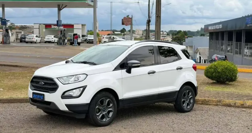 Ford EcoSport Freestyle 1.5 Flex  - Branca - 2017/2018
