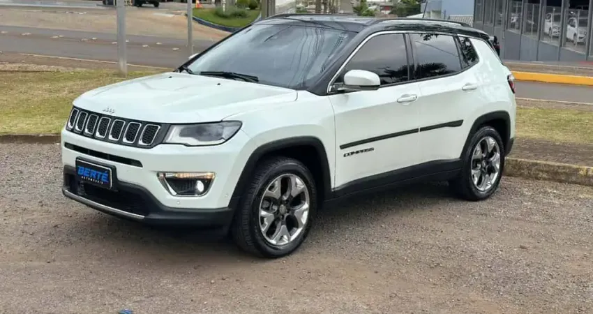 Jeep Compass Limited 2.0 4x2 Flex Aut. - Branca - 2017/2017
